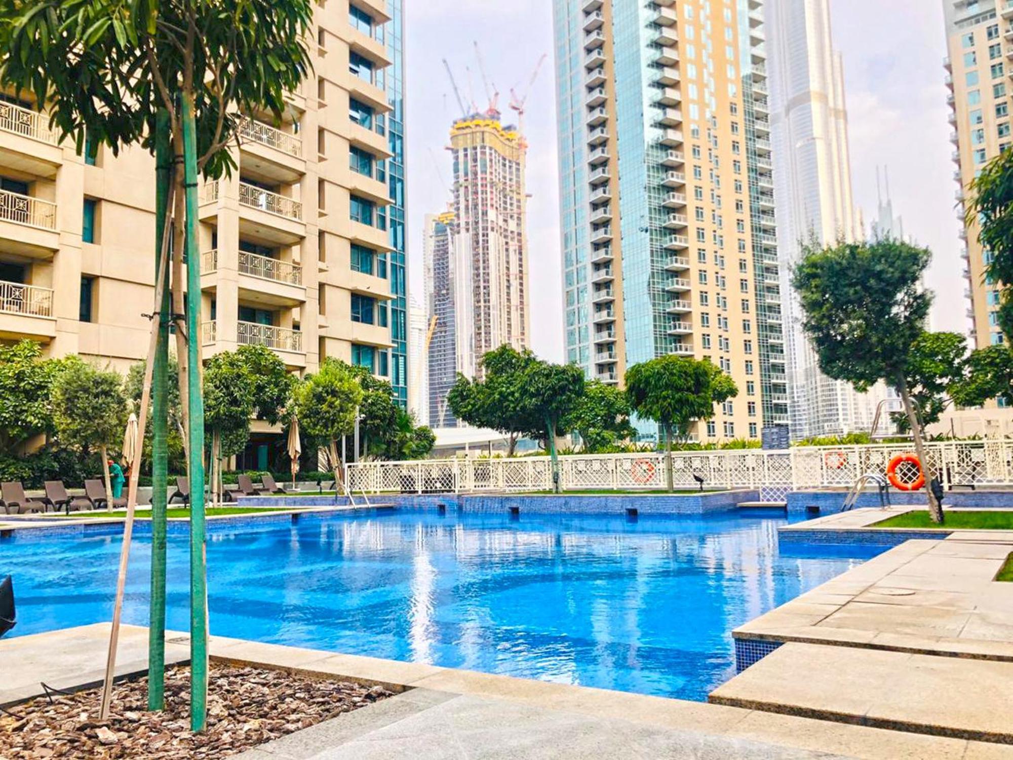 Spectacular Burj Khalifa View 2Br 29 Boulevard Tower 2 Dubai Exteriör bild